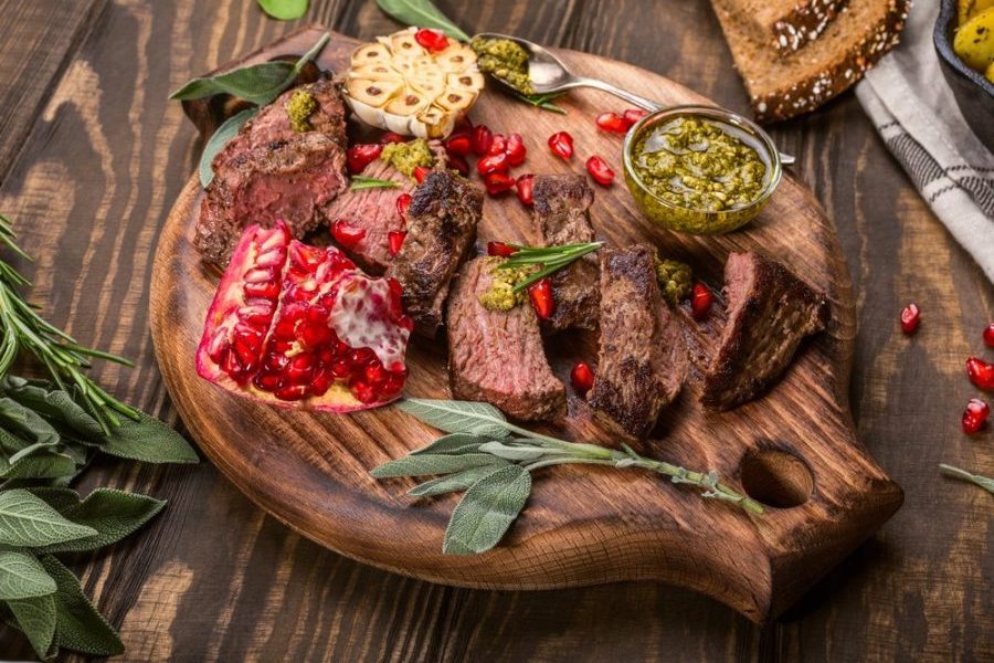 kangaroo steak