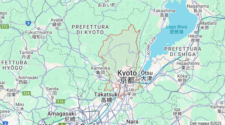 mappa kyoto