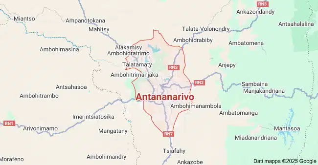 mappa antananarivo