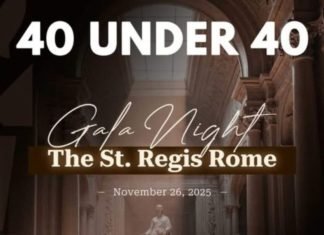 Jet Set dei Leader under 40: Top 40 business class sbarca a Roma 40 under 40 premio