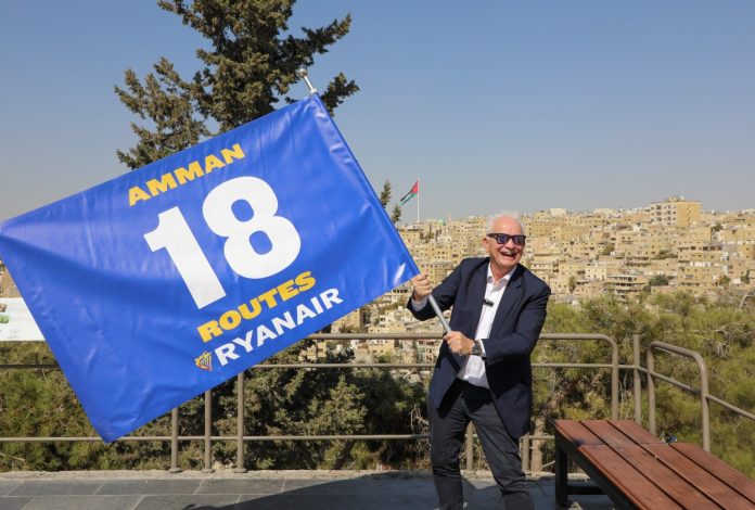Ryanair amplia la rete invernale verso la Giordania Ryanair amplia la rete invernale verso la Giordania