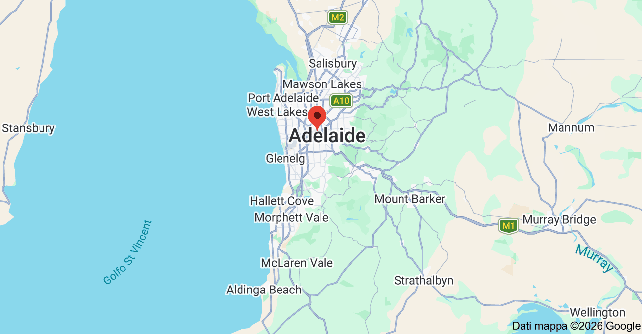 mappa adelaide