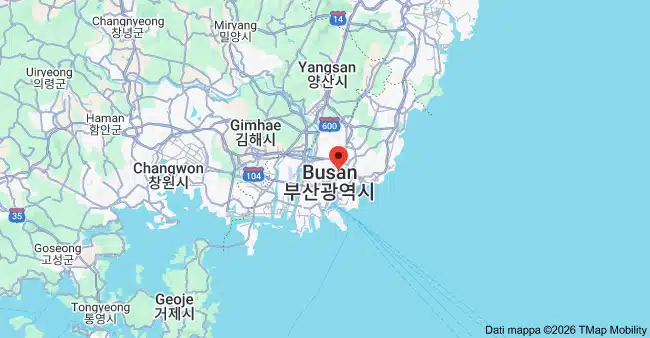 mappa busan