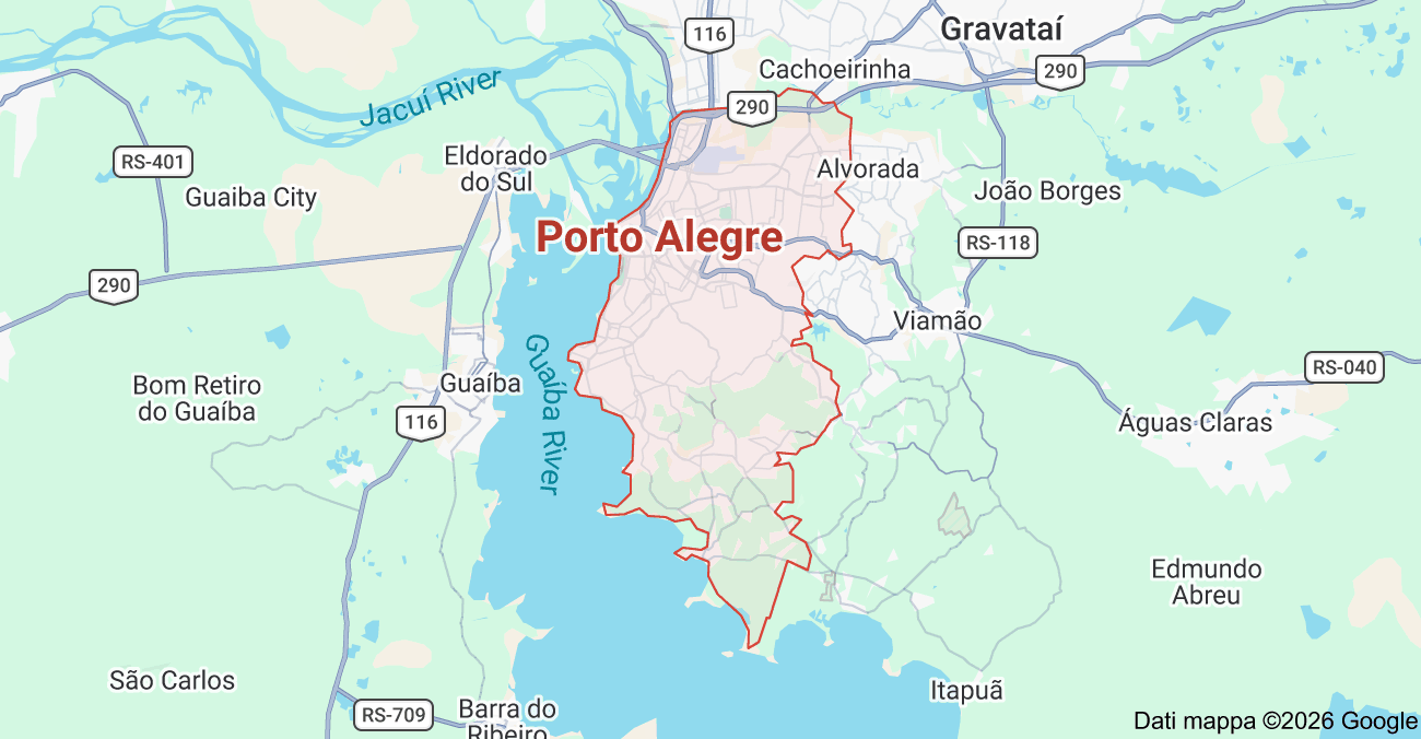 mappa porto alegre