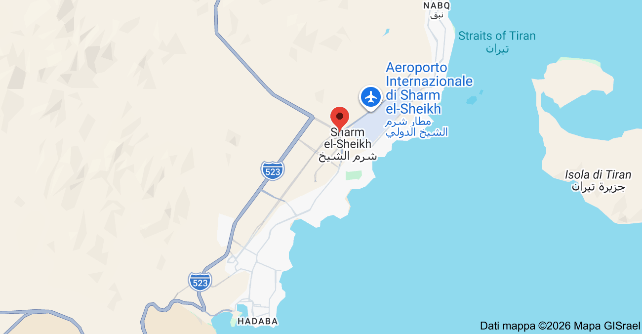 mappa sharm el sheikh